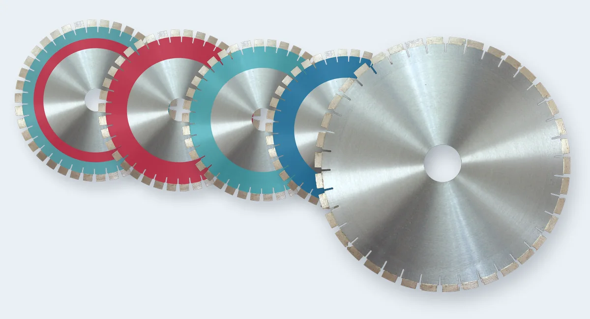 Diamant-Trennscheiben G-552 bis G-555 und Quarzit-Trennscheibe Q-55